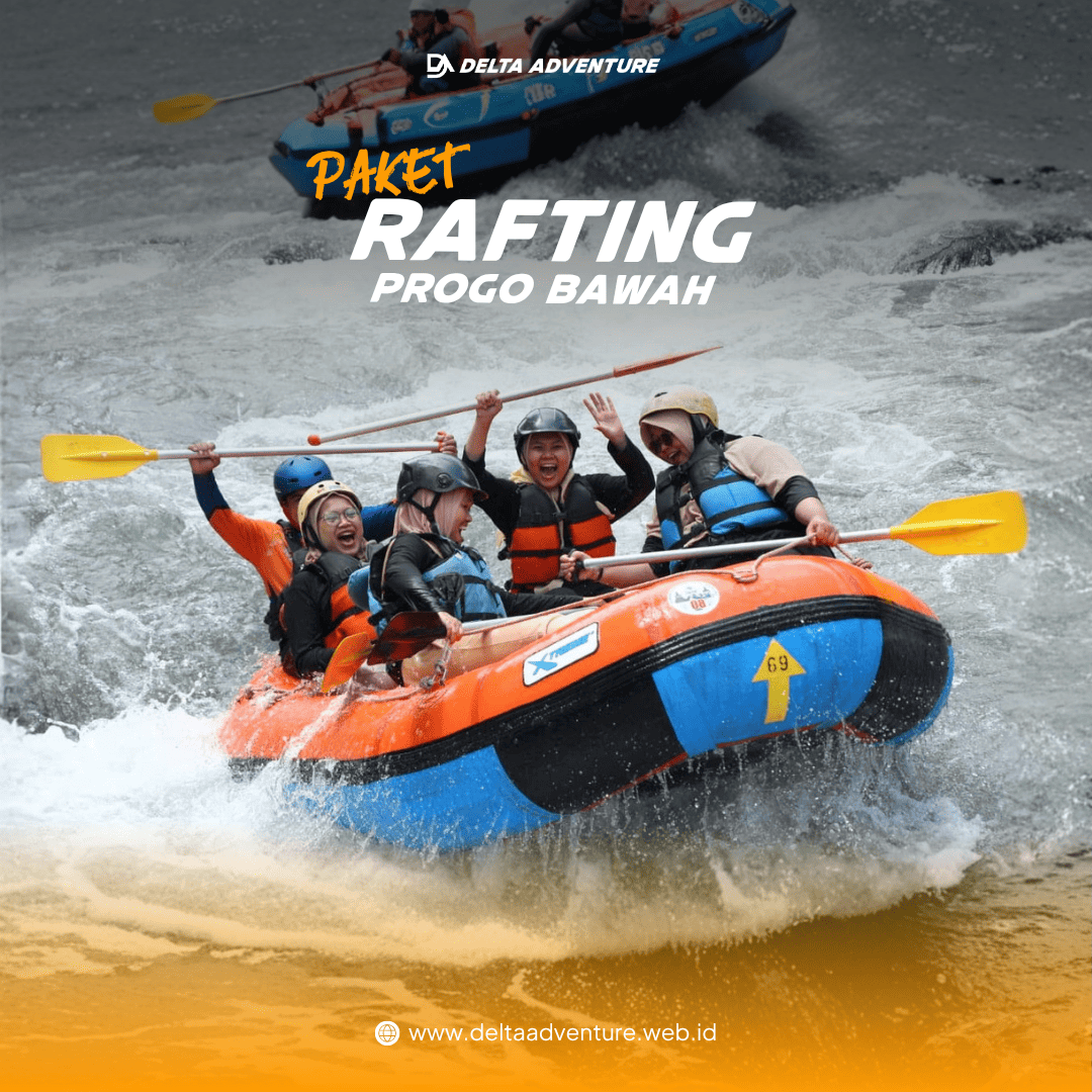 Paket Rafting Progo Bawah