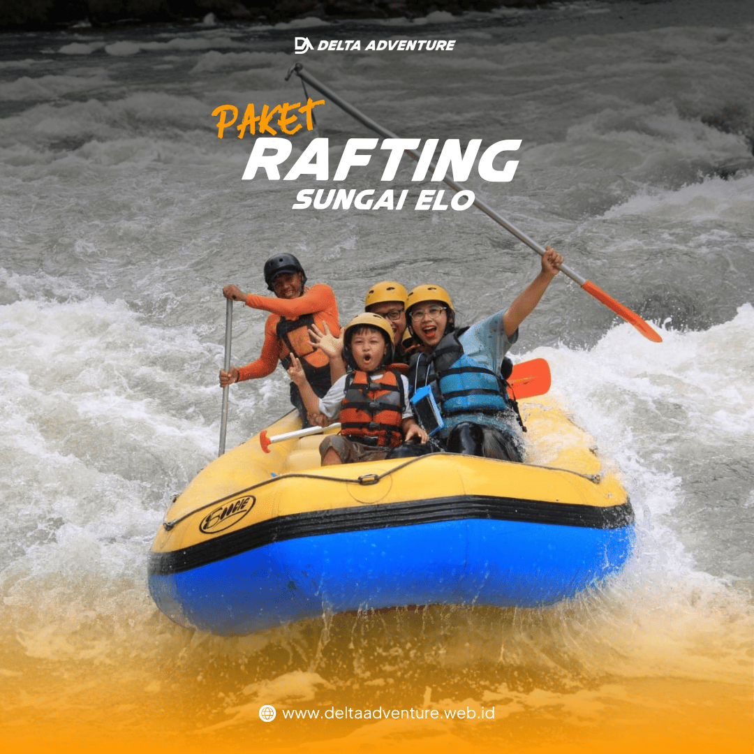 Paket Rafting Sungai Elo